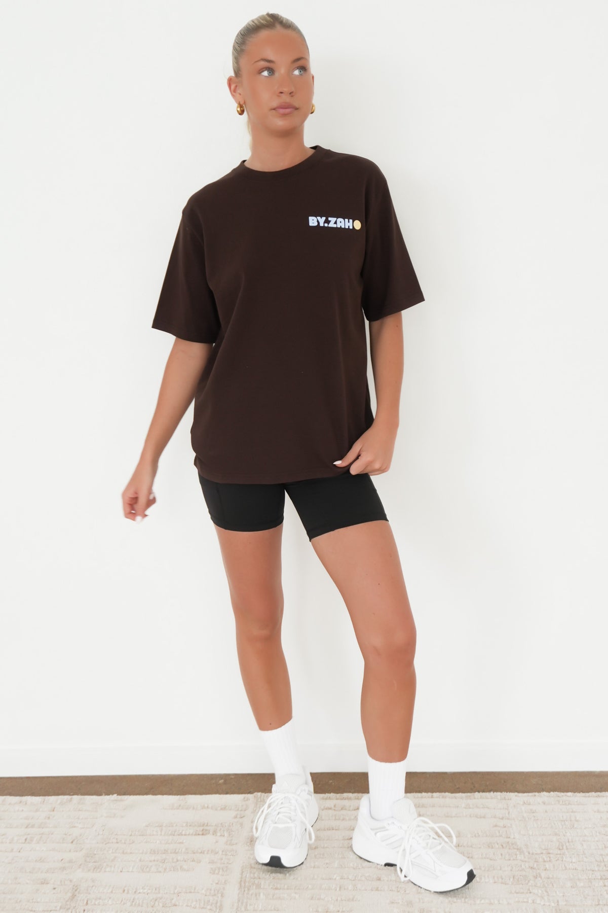 Avara Oversized Tee Chocolate