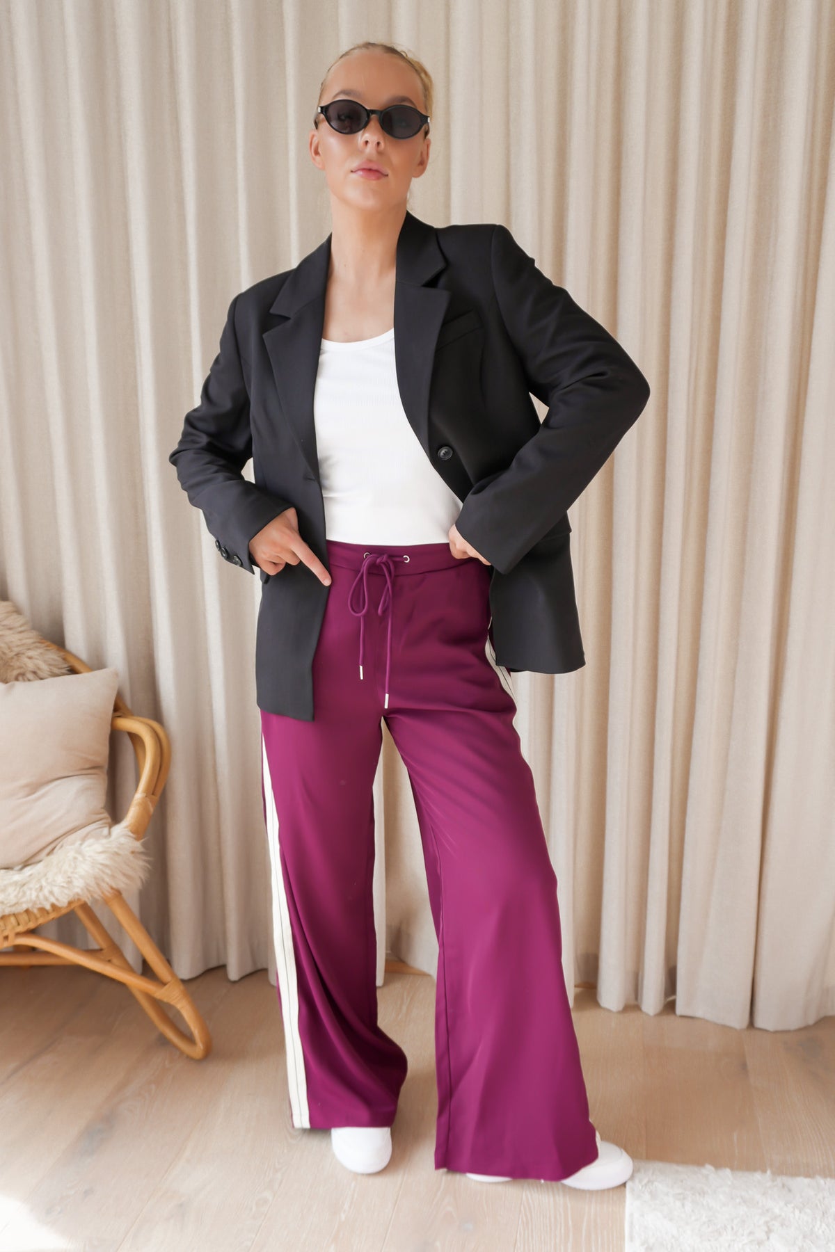 Brodi Pant Cherry