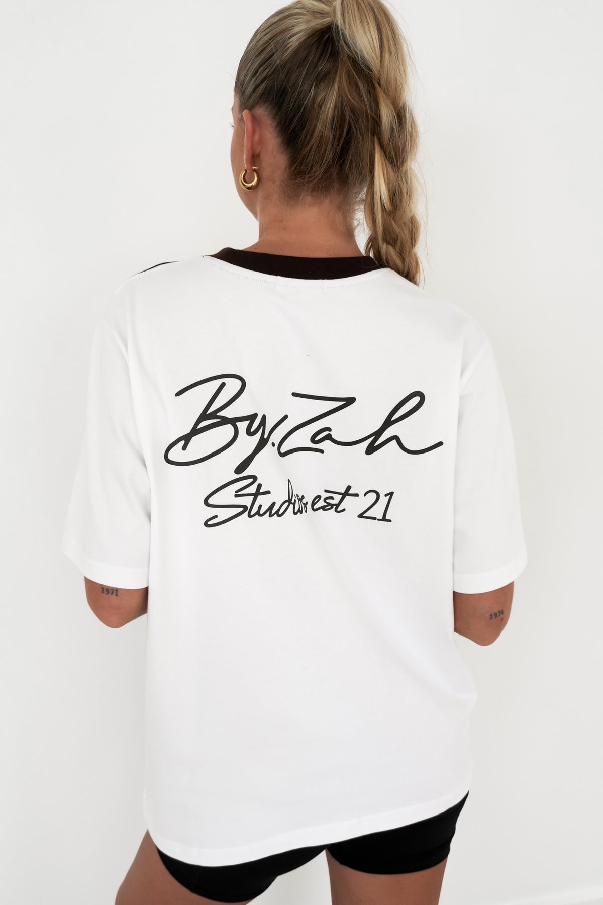 Kiana Short Sleeve Tee White