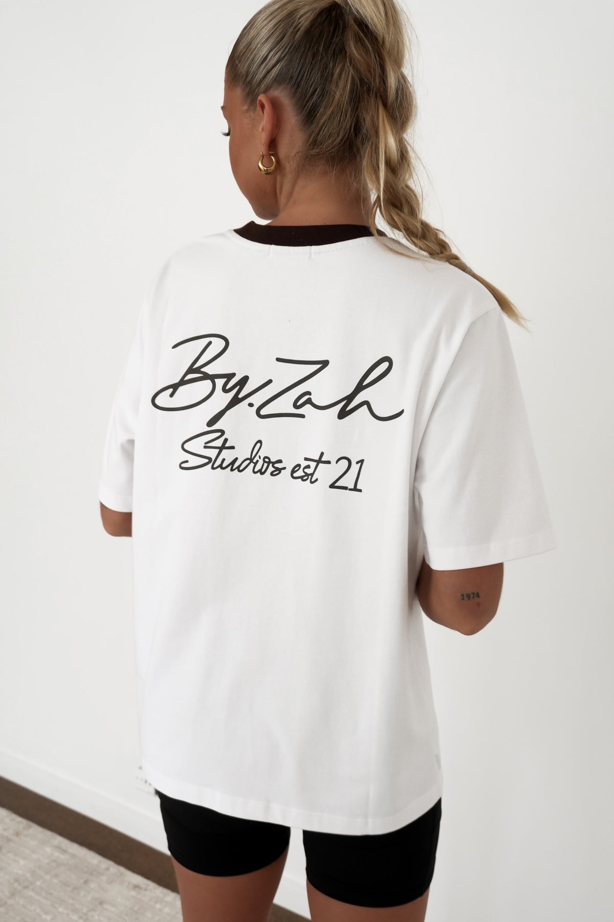 Kiana Short Sleeve Tee White