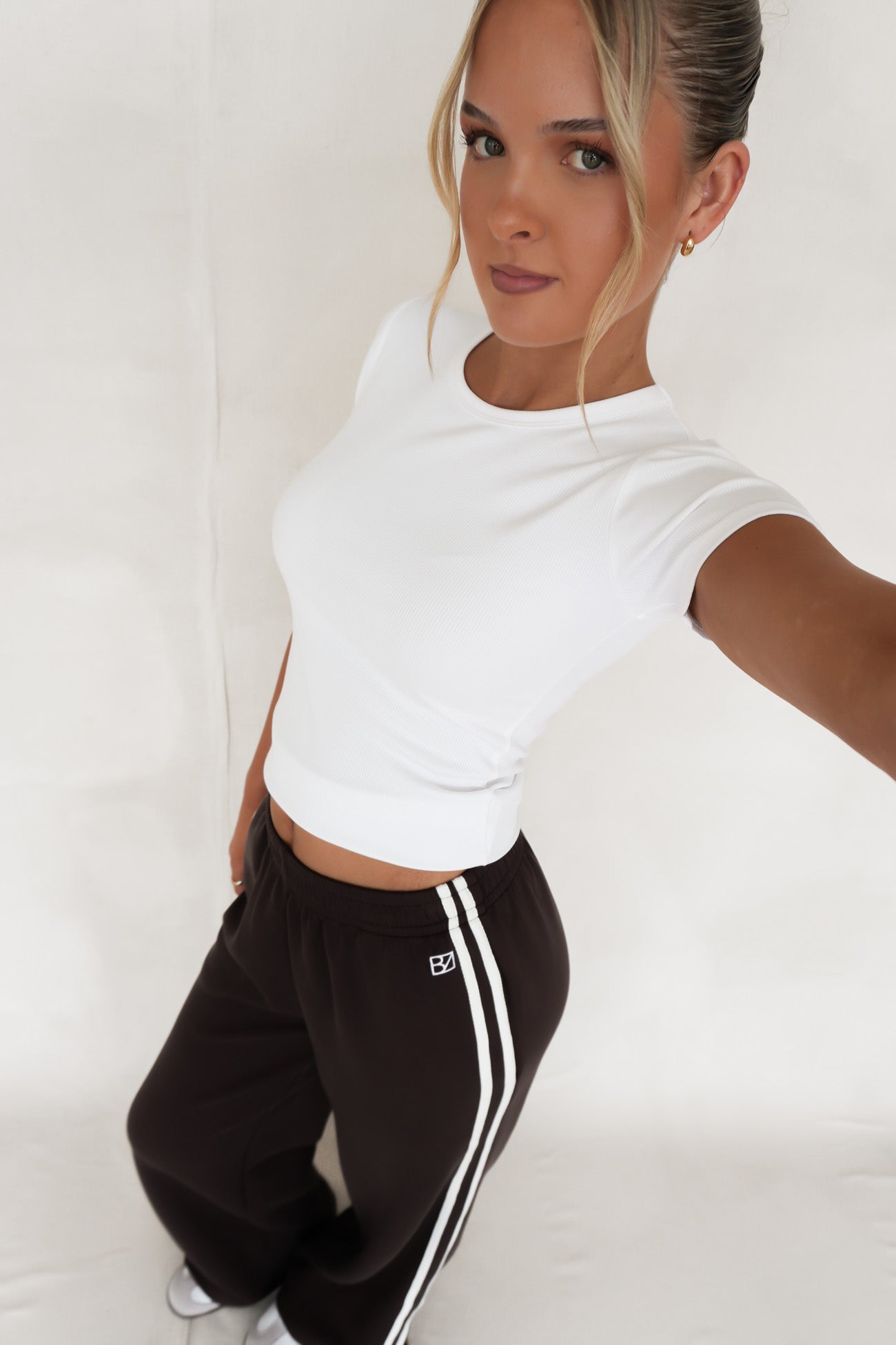 Oakley Stripe Track Pant Chocolate