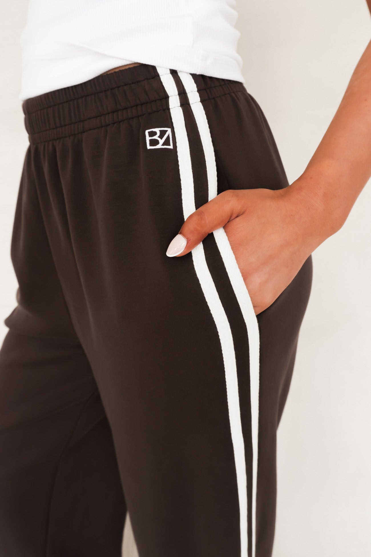 Oakley Stripe Track Pant Chocolate