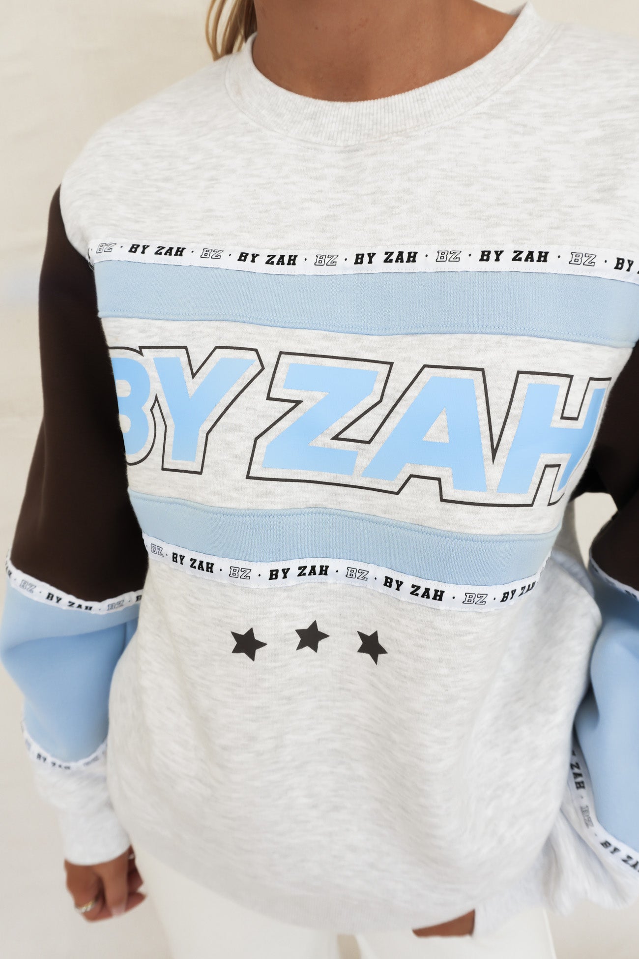 Paxton Panel Crew Blue