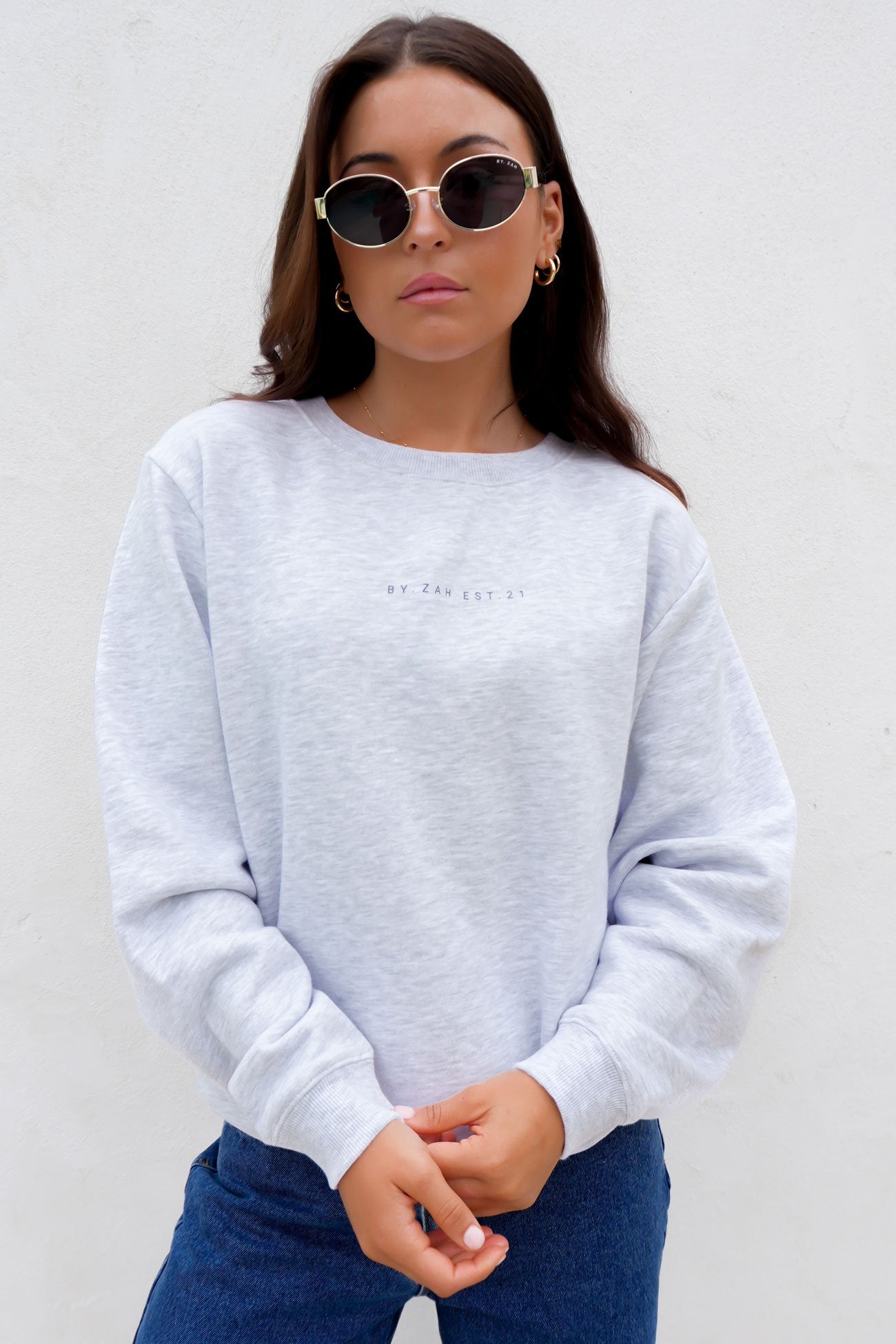 Staple BZ Crew Snow Marle - BY. ZAH