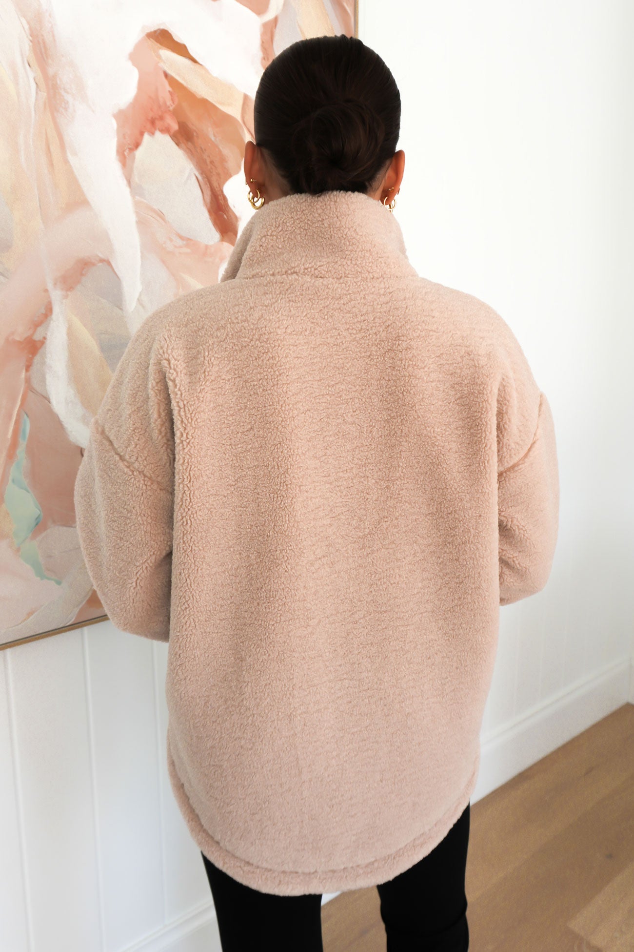 Ace Quarter Teddy Beige b