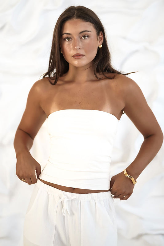 Alex Smooth Tube White