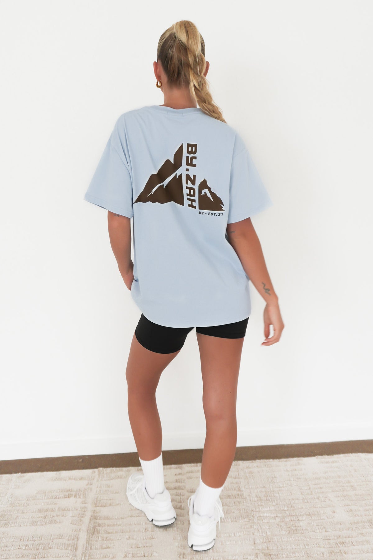Altitude Washed Tee Light Blue