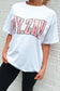 BY. ZAH University Tee White