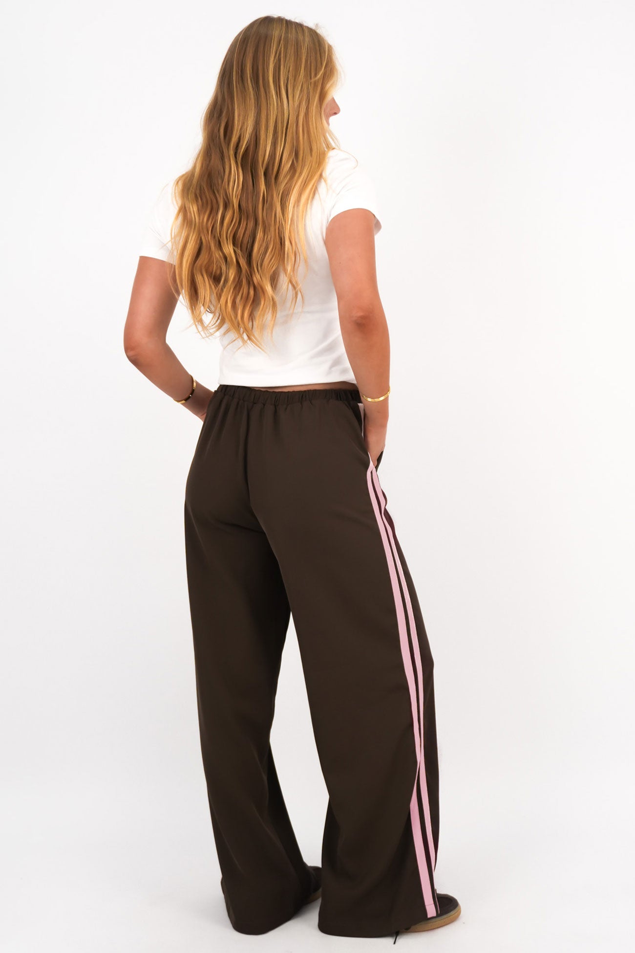 Brodi Pant Chocolate Pink - BY. ZAH