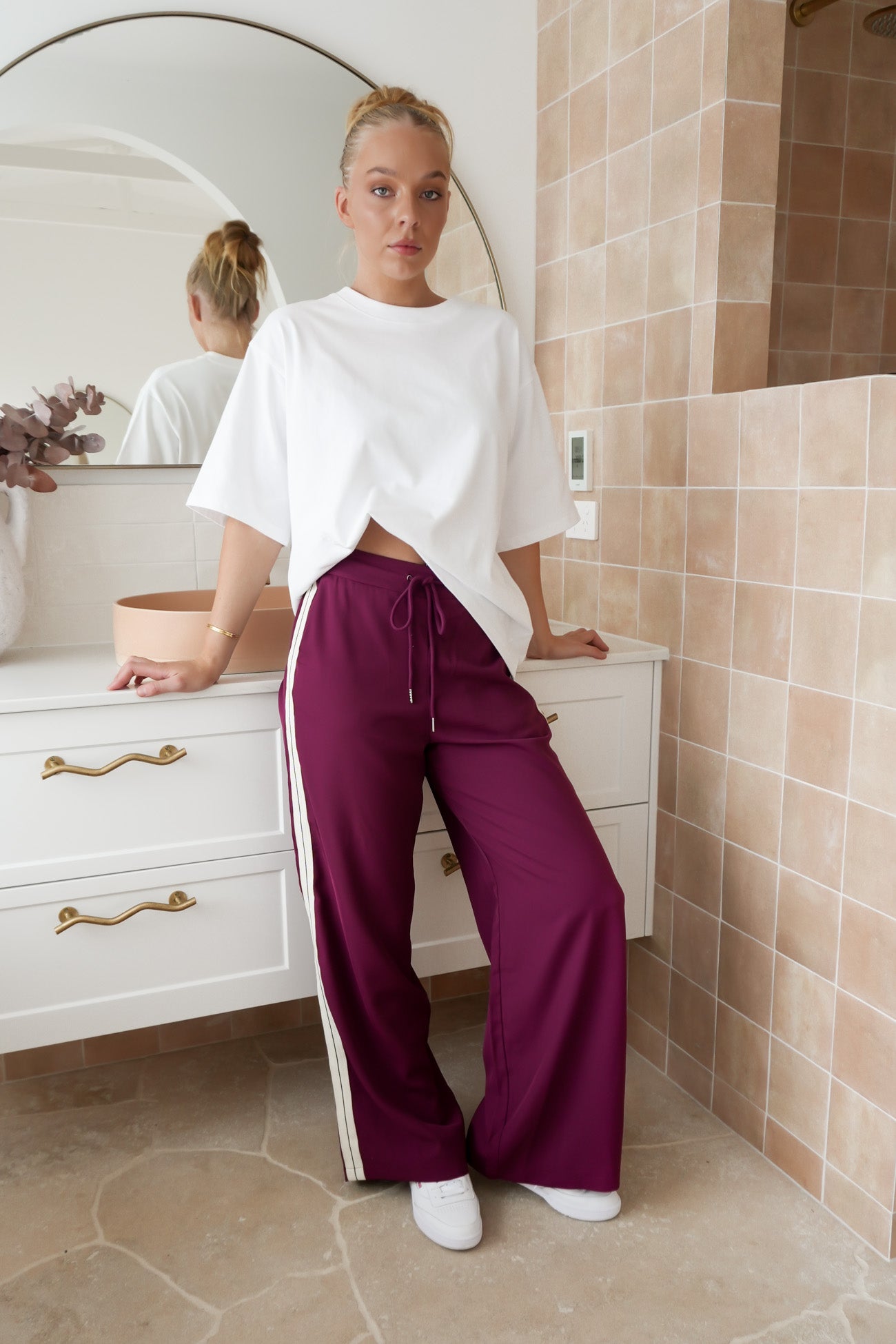 Brodi Pant Cherry