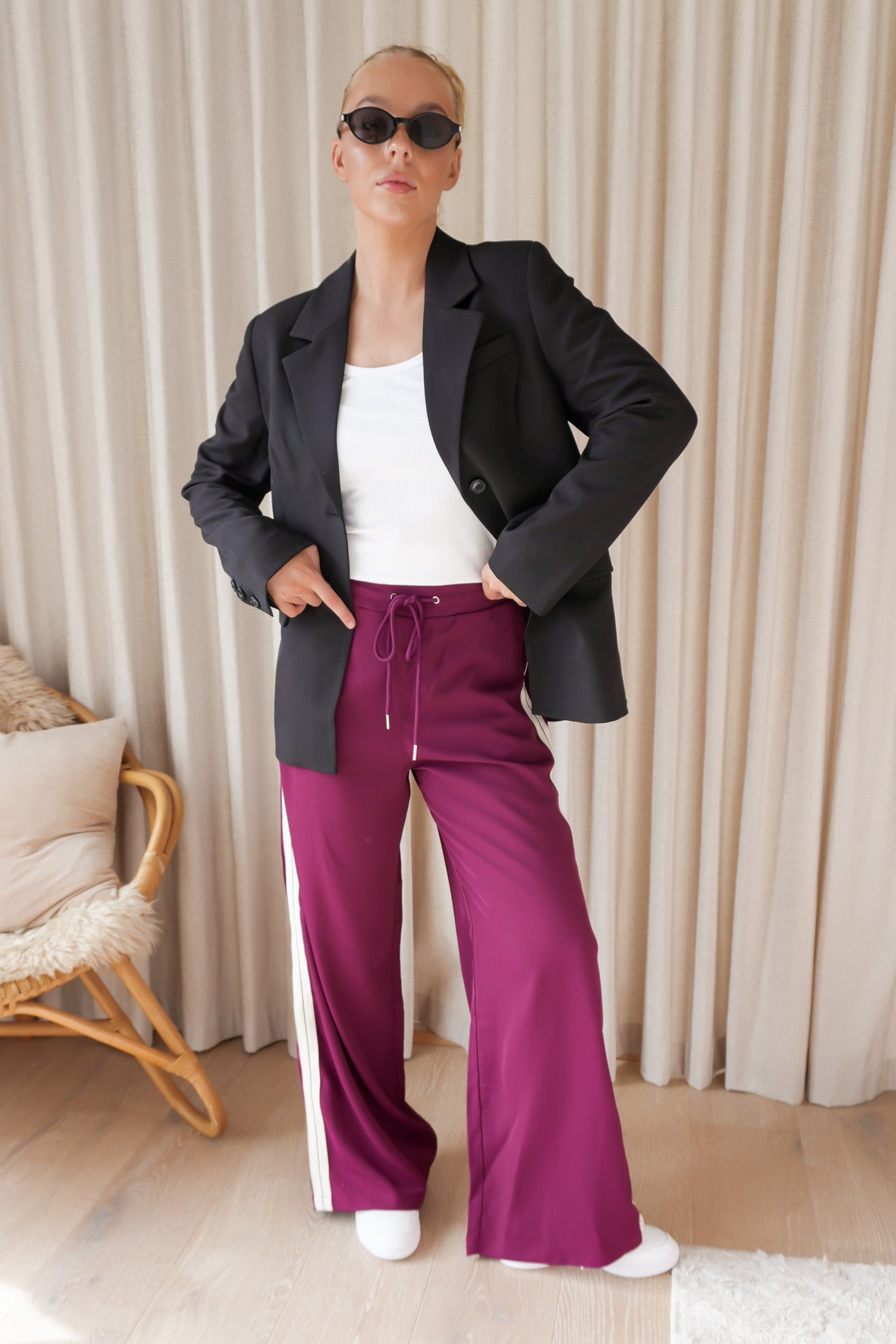 Brodi Pant Cherry
