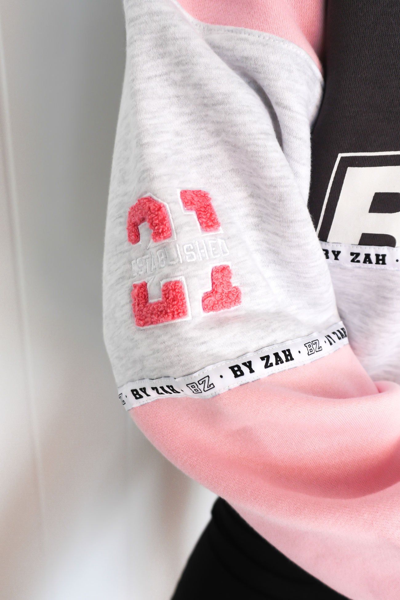 Easton Quarter Zip Pink f5