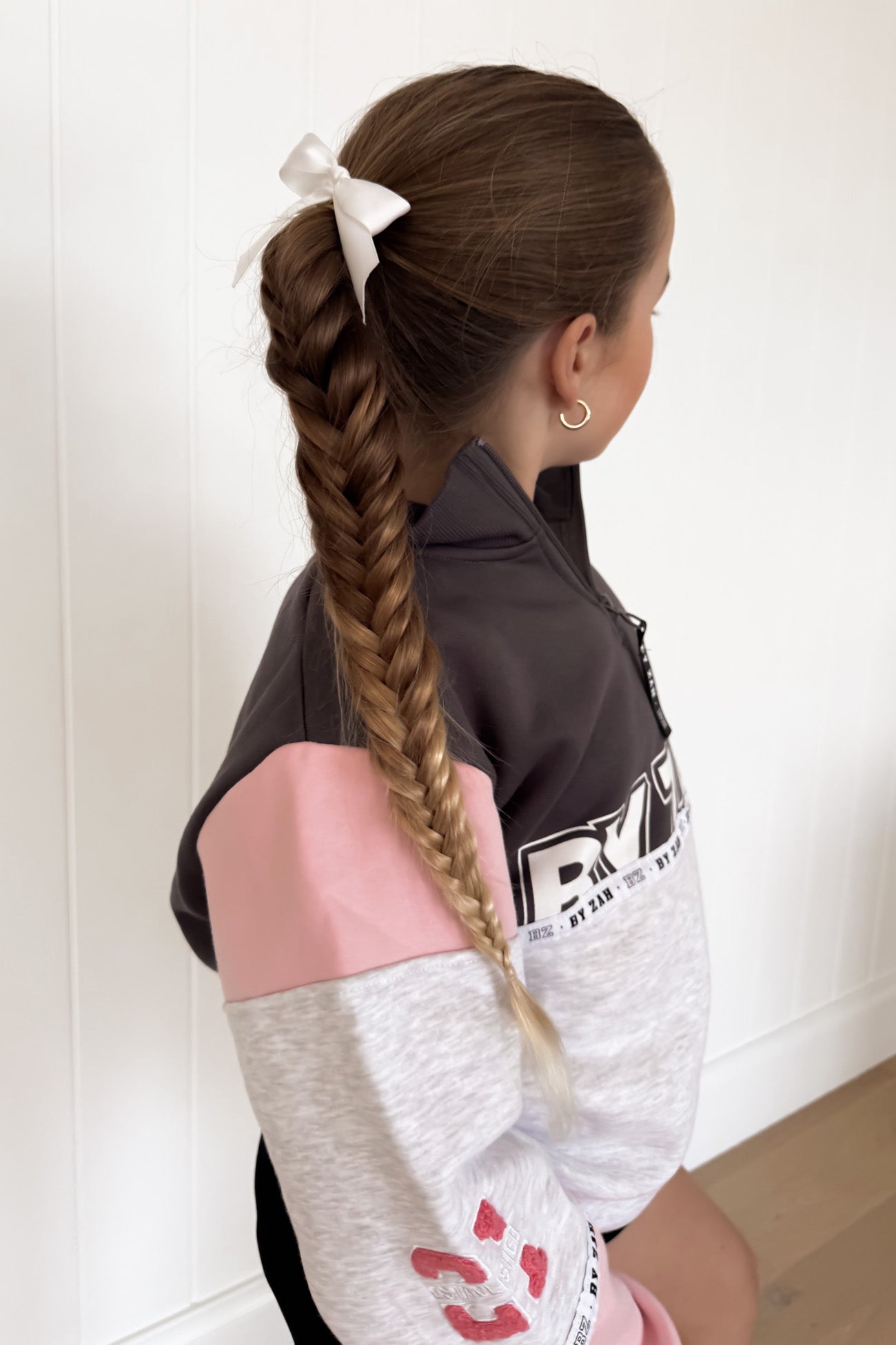 Easton Mini Quarter Zip Pink