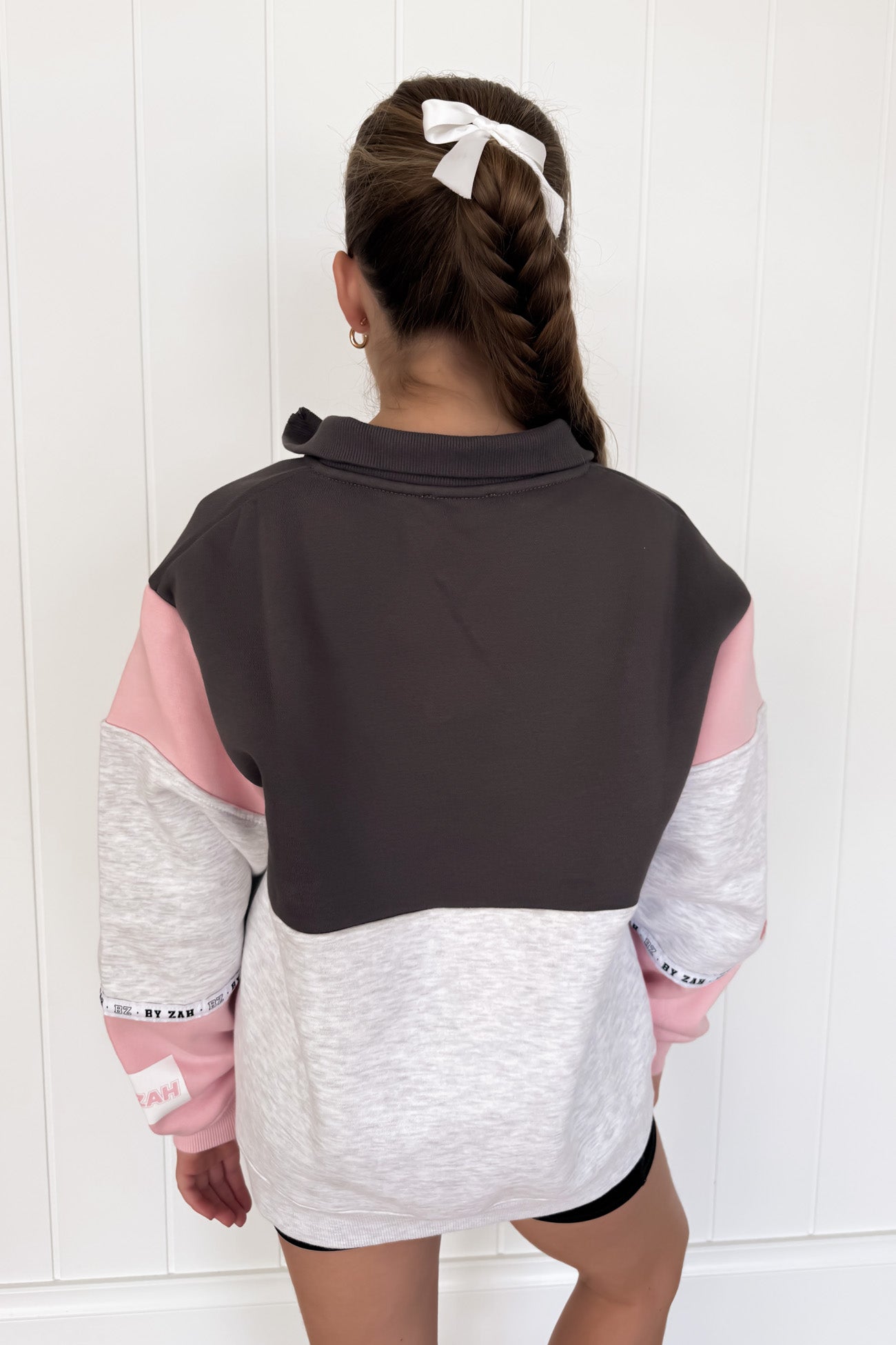 Easton Mini Quarter Zip Pink