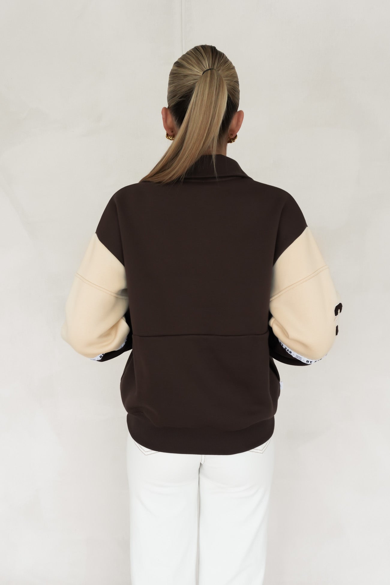 Easton Quarter Zip Chocolate