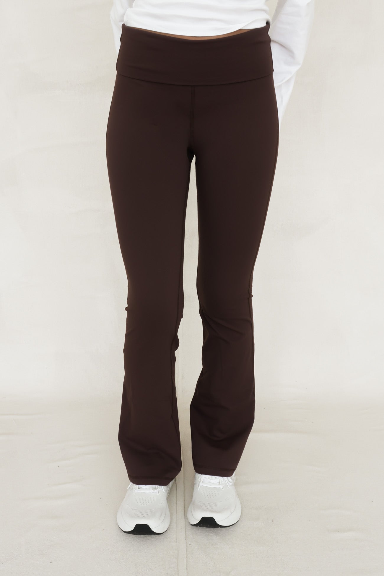 Fox Fold Over Flare Pant II Chocolate