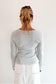 Jordyn Rib Long Sleeve Snow Marle