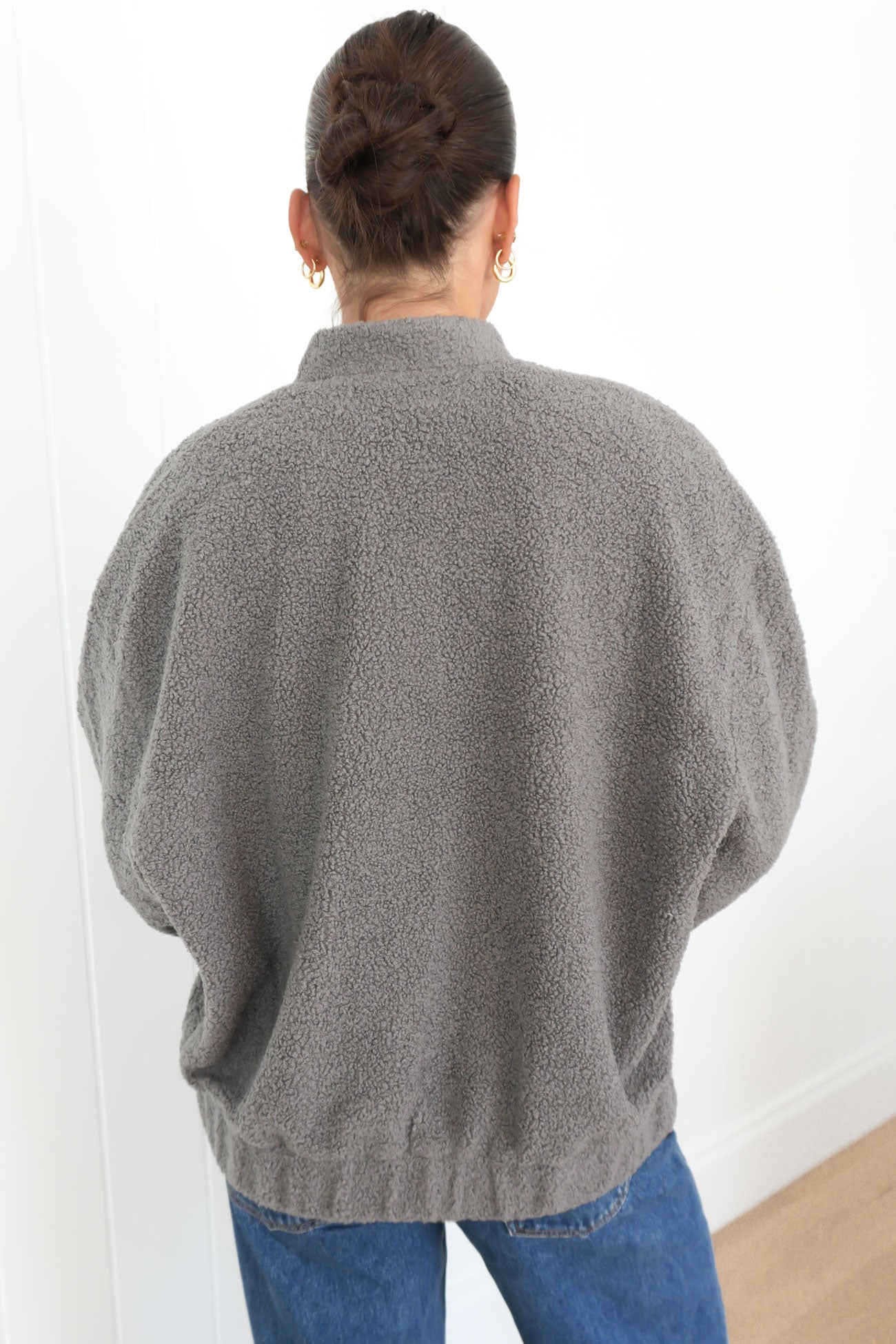 Knox Bomber Jacket Grey - BY. ZAH
