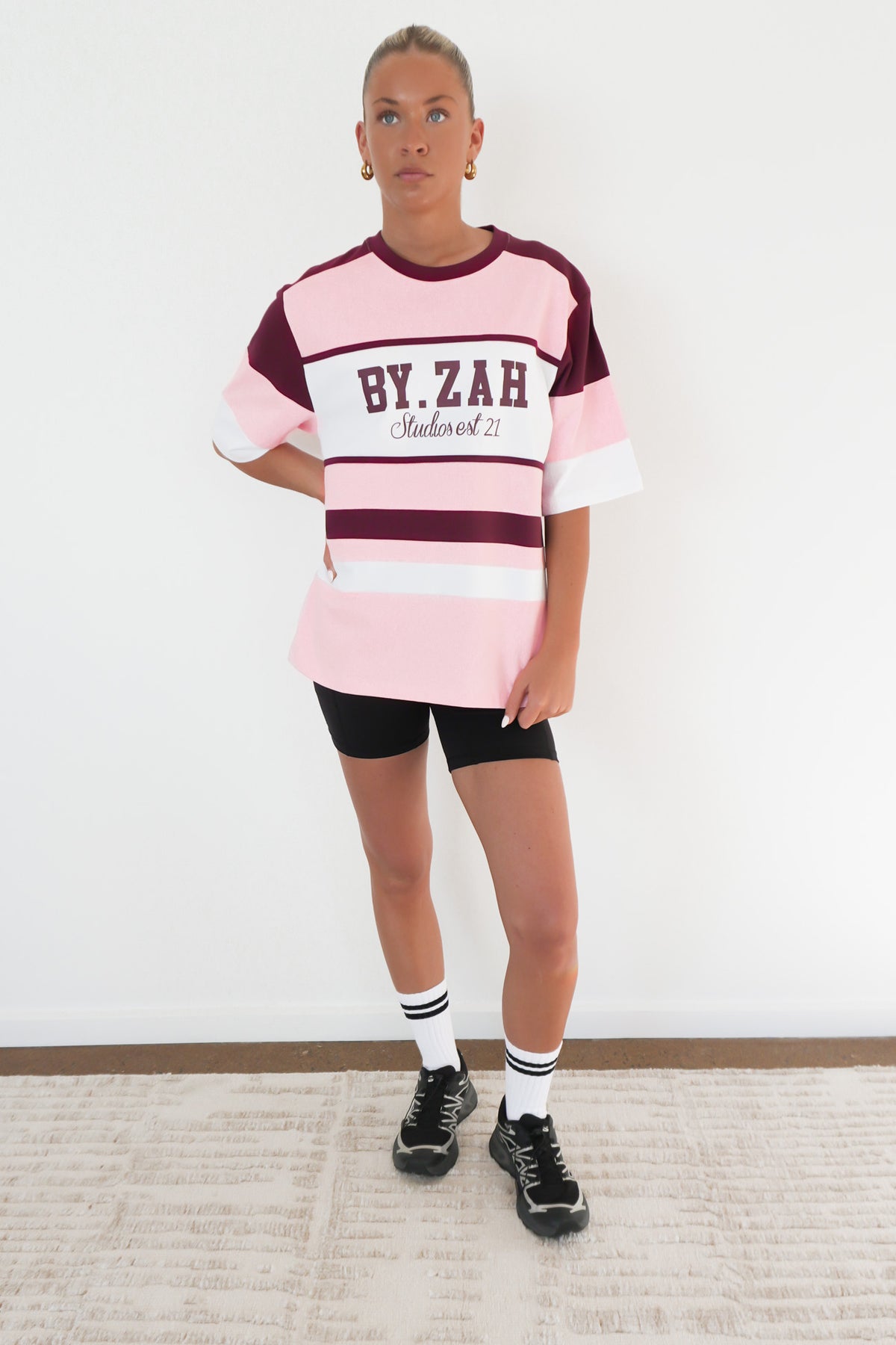 Laken Oversized Tee Pink