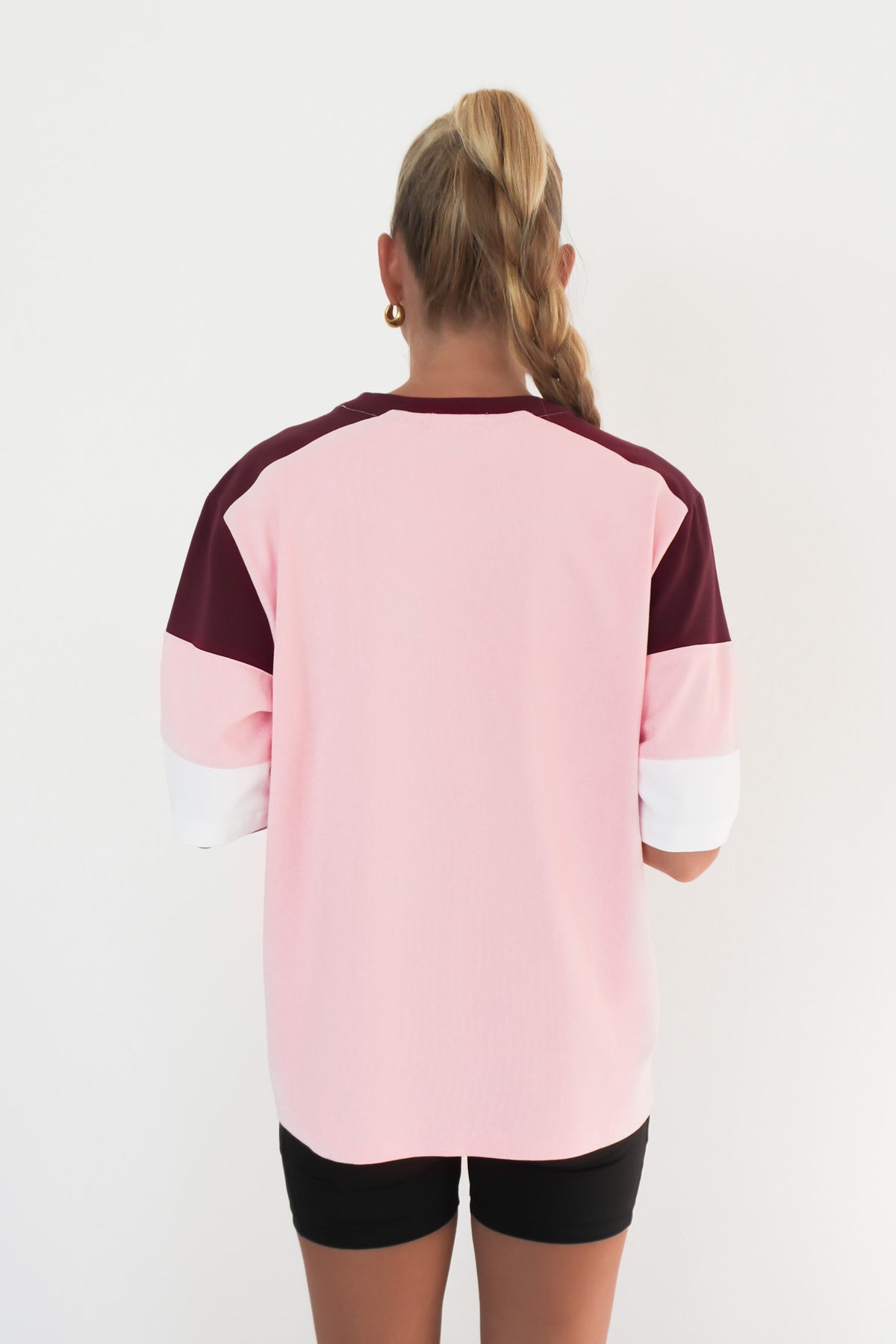 Laken Oversized Tee Pink