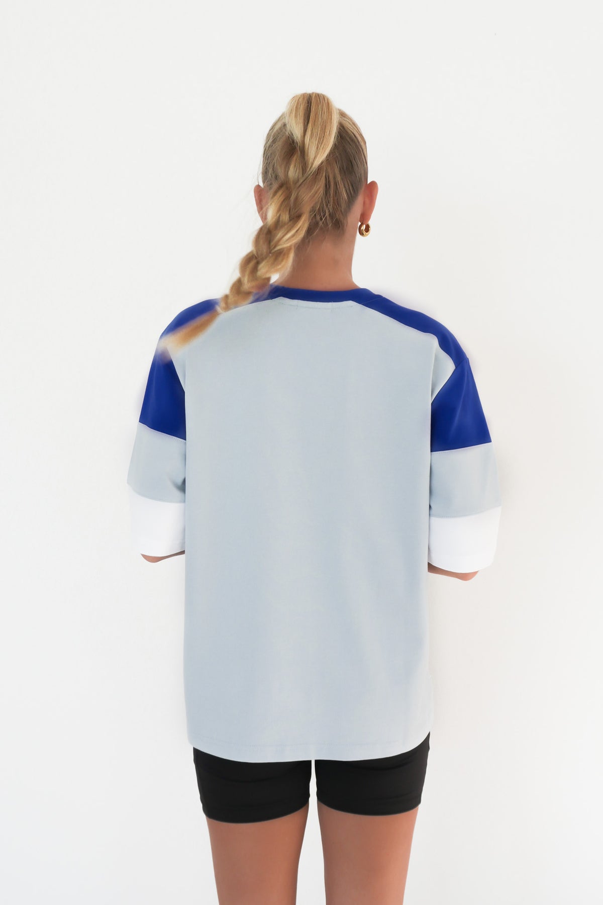 Laken Oversized Tee Powder Blue