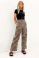 Lucas Denim Jean Leopard