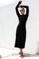 Miles Maxi Dress Black f55