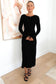 Miles Maxi Dress Black f99