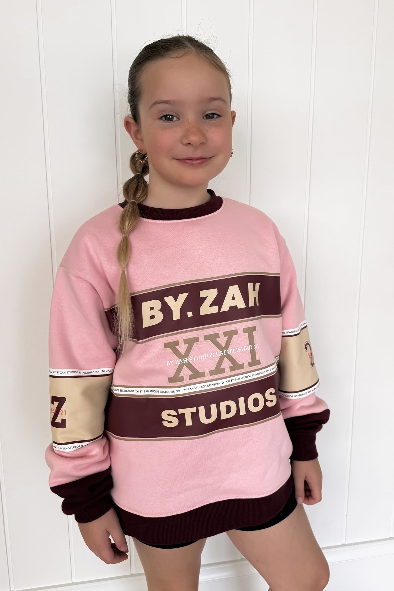 Monroe Mini Crew Pink