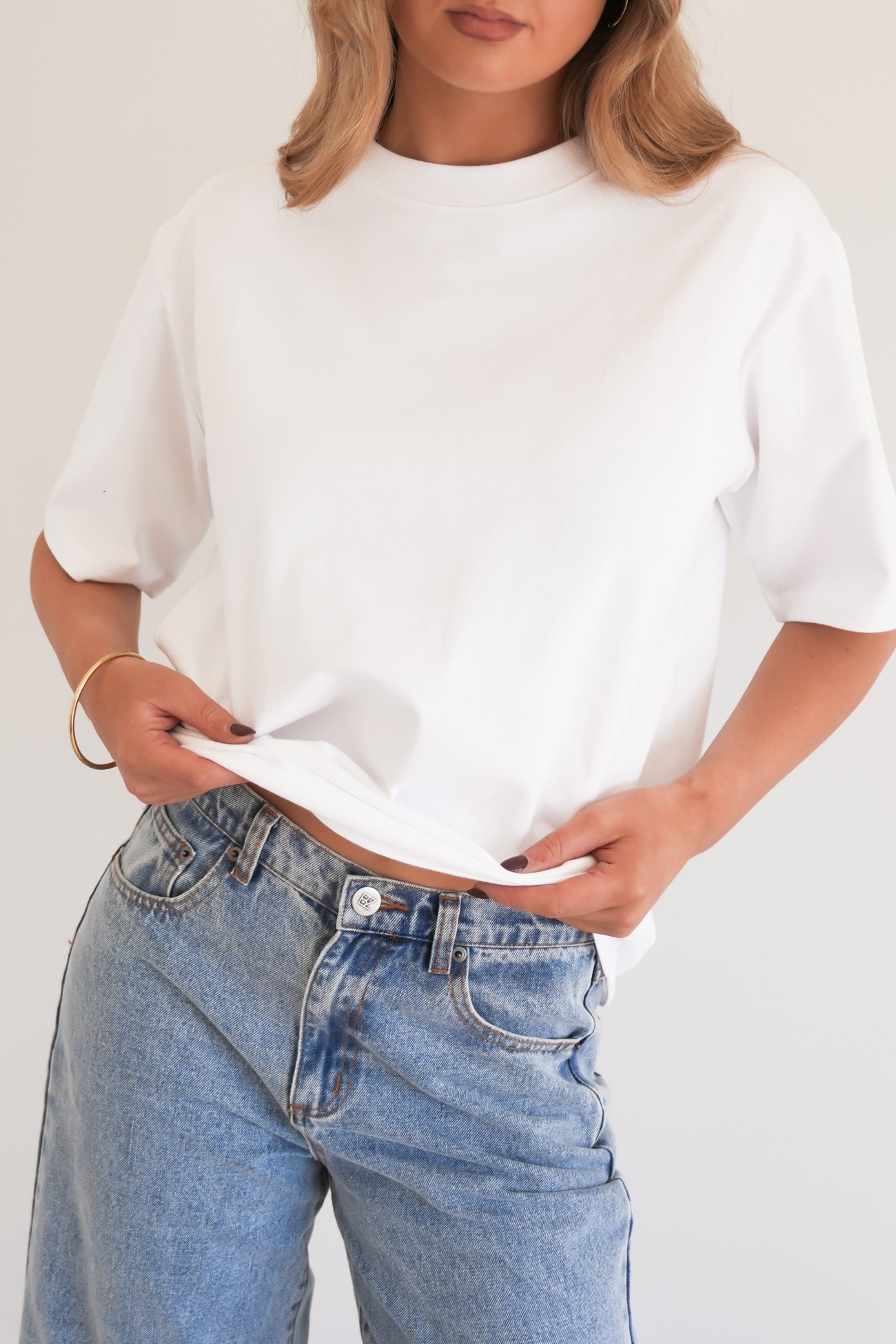 Noah Oversized Tee White