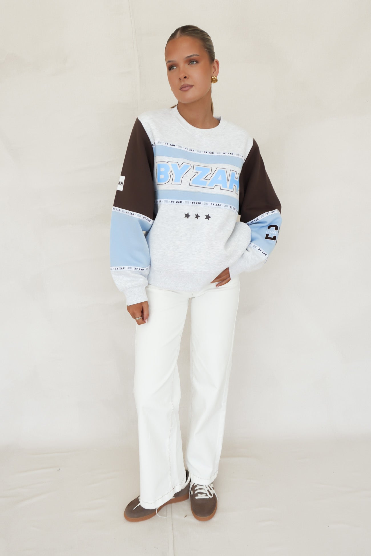 Paxton Panel Crew Blue