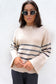 Sawyer Stripe Knit Beige f66