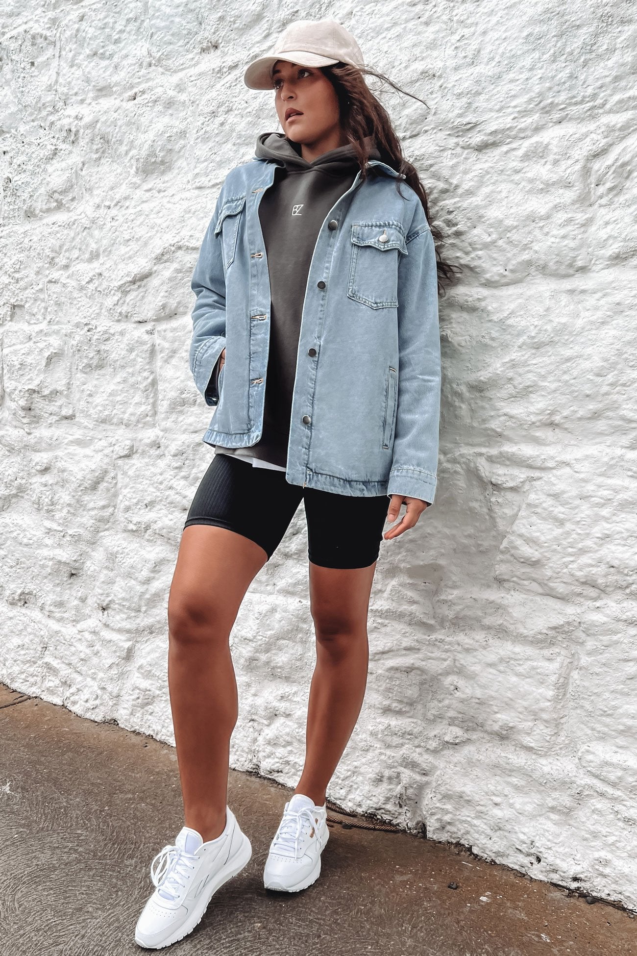 Skylar Denim Shacket Light Blue - BY. ZAH