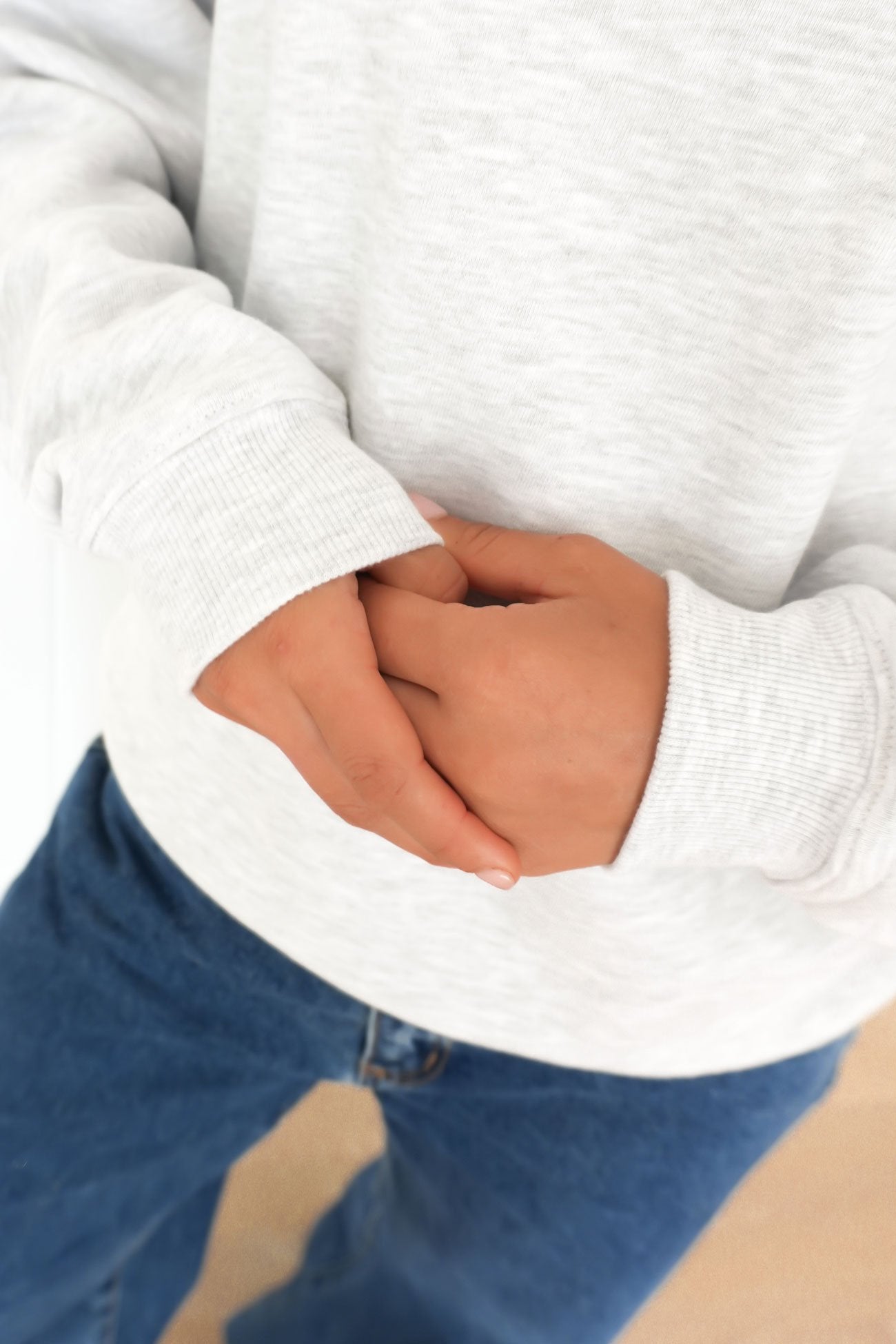 Staple BZ Crew Snow Marle - BY. ZAH