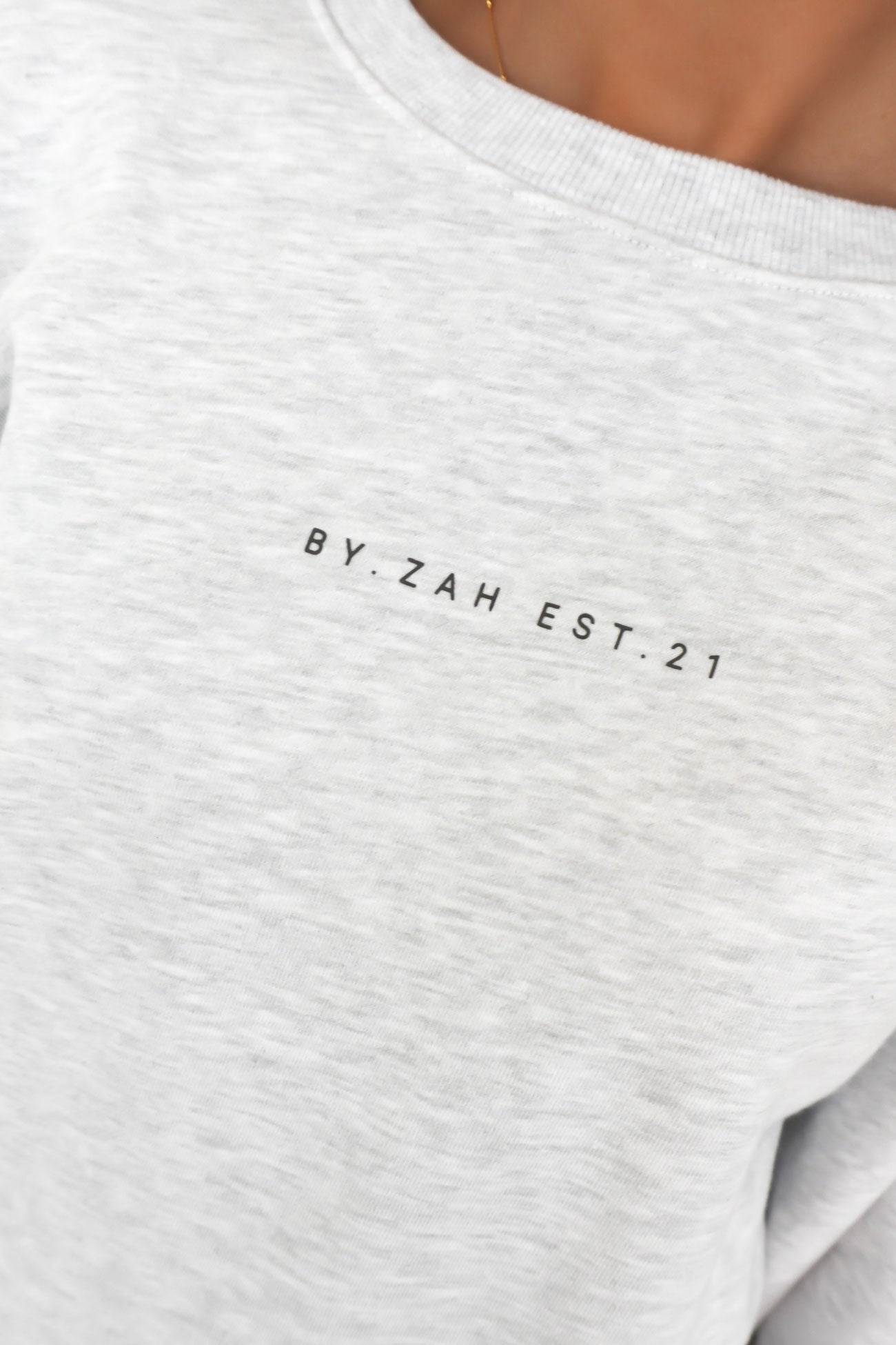 Staple BZ Crew Snow Marle - BY. ZAH