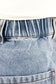 Tatum Denim Short Clear Water Blue