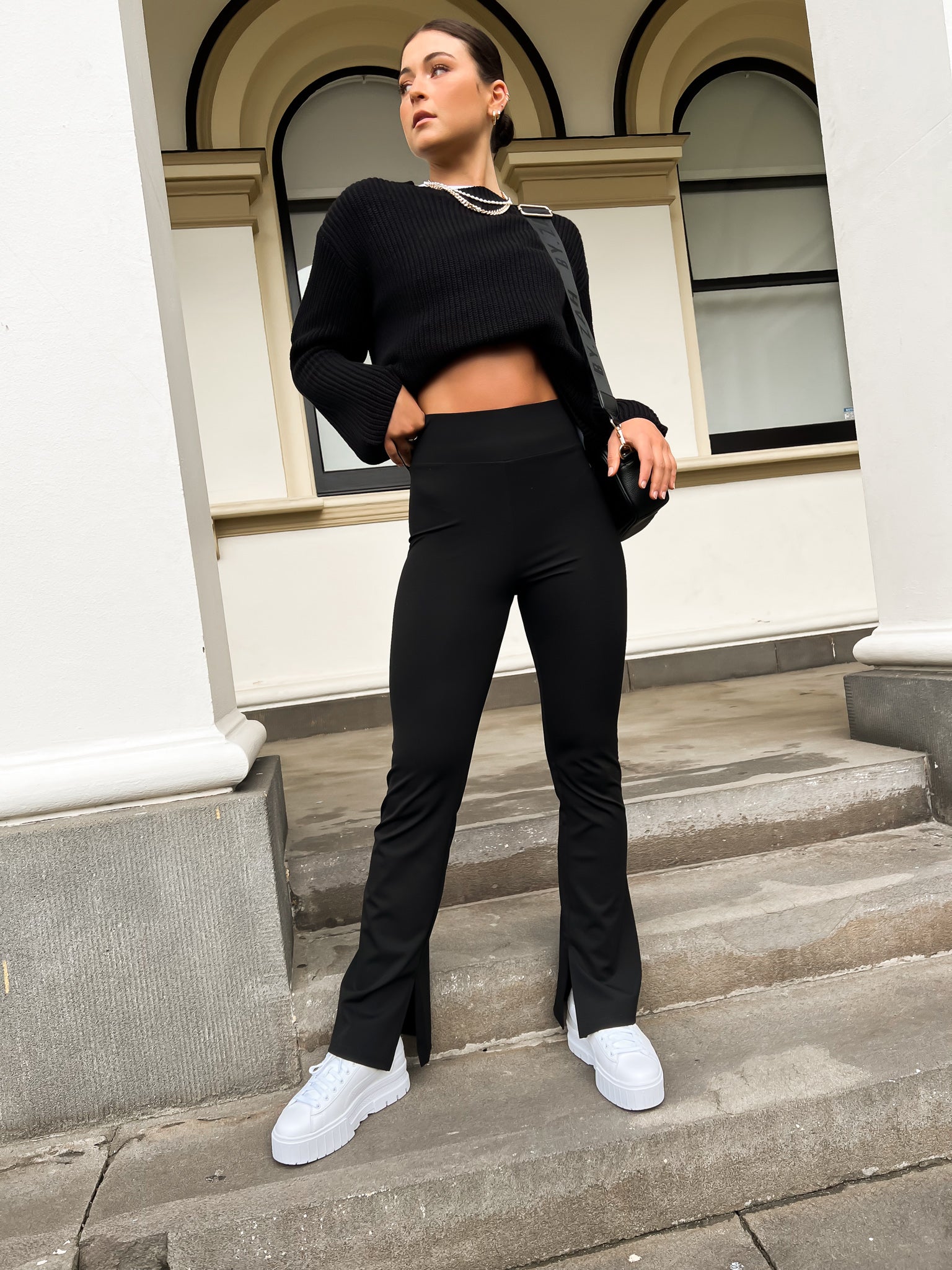 Quinn Knit Black - BY. ZAH