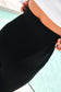 Lennox Ribbed Pant Black