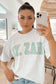 Zah Collegiate Tee Snow
